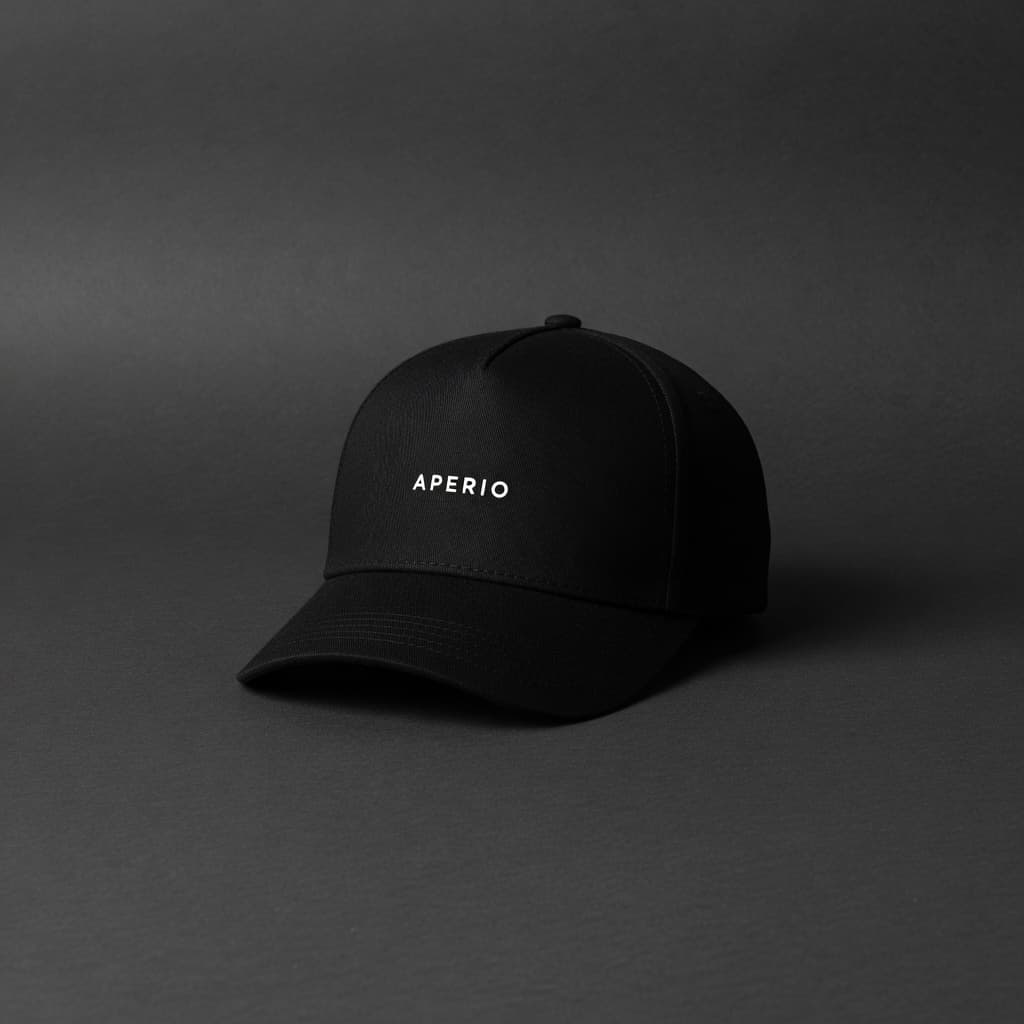 Skater Cap — Void Black